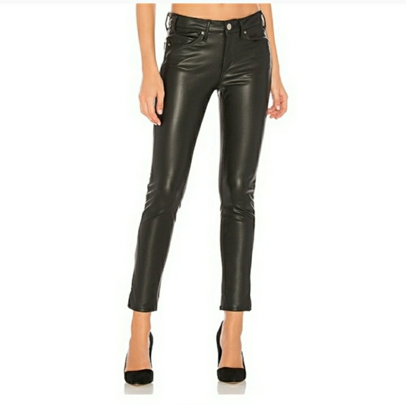 McGuire Denim Pants - McGuire Newton Faux Leather Skinny Pants C92